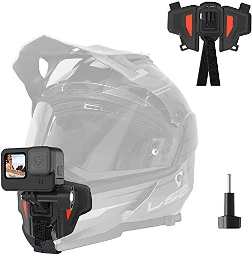 GoPro Motor Kask Çene Bağlantı Aparatı (GoPro Hero13 Black,Hero12 Black,Hero11,Hero10/9/8/Max 360/Osmo Action)