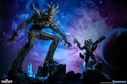 Sideshow Collectibles - Sideshow Collectibles Groot & Rocket Racoon Premium Format Figure