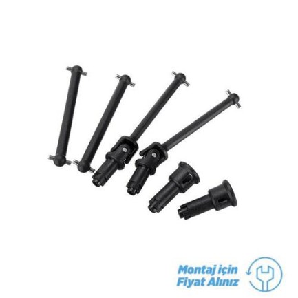 HAIBOXING - HAIBOXING 16889 / 16889A Ravage Rc Model Araba İçin Ön/Arka Drive Shafts Şaft Takımı M16015 (Teknik Servis Ürünüdür-Montaj İçin Fiyat Alınız)