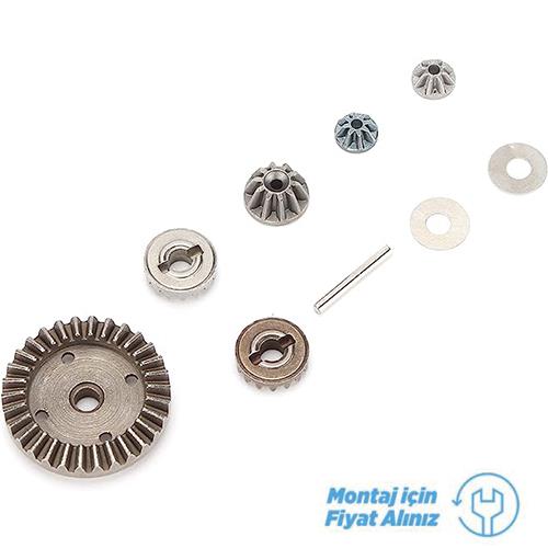 HAIBOXING 16889 / 16889A Ravage Rc Model Araba İçin Metal Diferansiyel Dişlisi + Diferansiyel Pinion + Drive Gear M16013 (Teknik Servis Ürünüdür-Montaj İçin Fiyat Alınız)