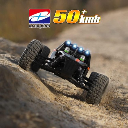 HAIBOXING RC 1/12 905A 50+ KM/H Sürat 4X4 Uzaktan Kumandalı RC Model Araba RTR Elektrikli 4WD Brushless Fırçasız Offroad Truck (Kırmızı) - Thumbnail