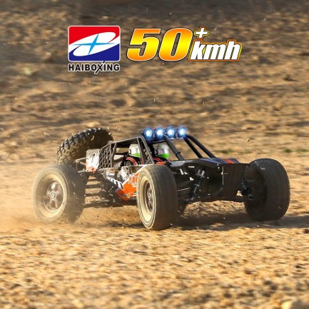 HAIBOXING RC 1/12 905A 50+ KM/H Sürat 4X4 Uzaktan Kumandalı RC Model Araba RTR Elektrikli 4WD Brushless Fırçasız Offroad Truck (Yeşil) - Thumbnail