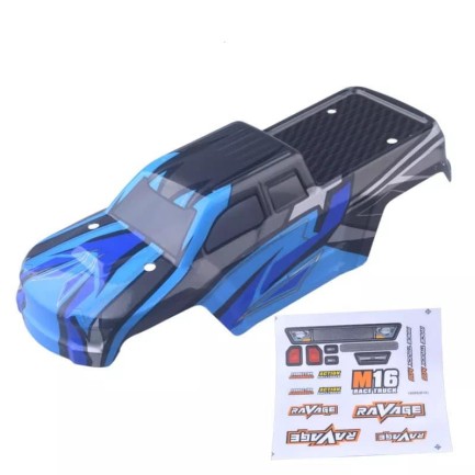 HAIBOXING - HAIBOXING Truck Body Gövde Kep (Blue)+Body Decal-Brushless Version 16889 / 16889A