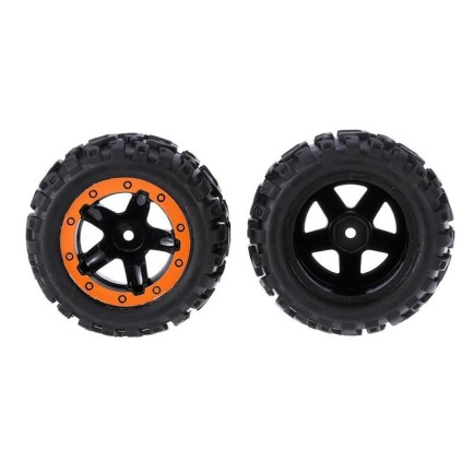 HAIBOXING - HAIBOXING 16889A/16889 Jant Lastik Takımı Wheels Complete 2 Adet (For Truck - Ravage)