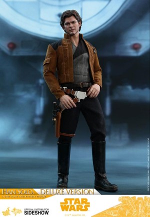 Hot Toys Han Solo Deluxe Version Sixth Scale Figure MMS492 - Thumbnail