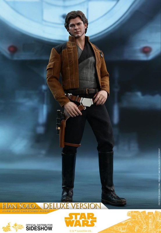 Hot Toys Han Solo Deluxe Version Sixth Scale Figure MMS492