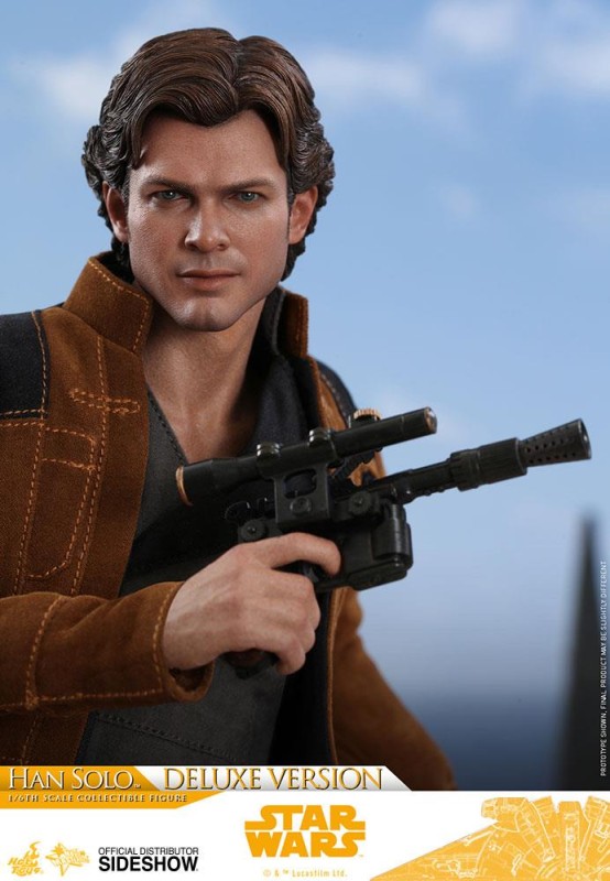 Hot Toys Han Solo Deluxe Version Sixth Scale Figure MMS492