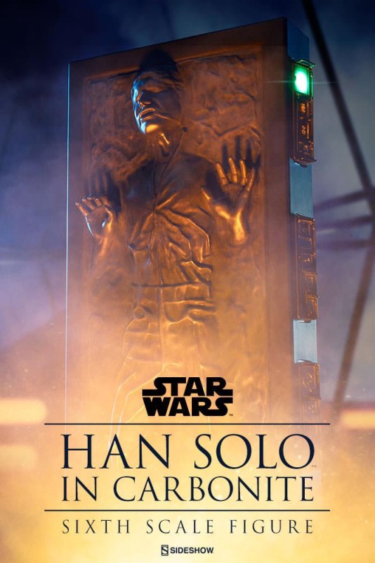 Hot Toys Han Solo in Carbonite Sixth Scale Figure 100310