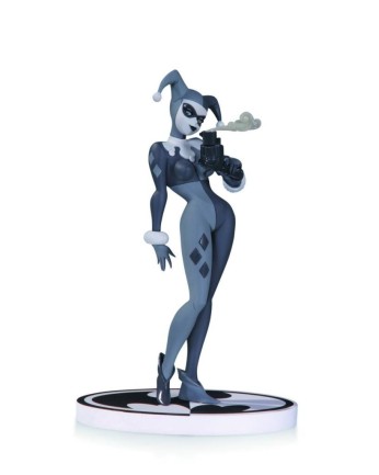 Dc Collectibles - Dc Collectibles Harley Quinn Black & White 2nd Edition Statue