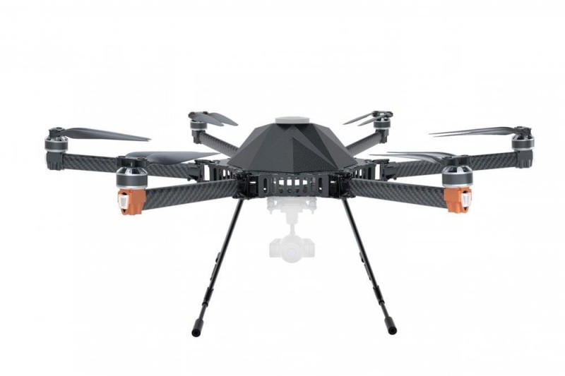 Pixhawk Hexsoon TD-900 V2 Katlanabilir Drone Multikopter Frame Seti Teardrop Energy Saving Aerodynamic Rotorcraft Motor-Esc-Pervane Dahil (2KG Taşıma Kapasiteli)