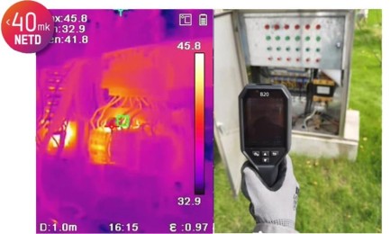 Hikmicro B10 El Tipi IR Resolution Termal Kamera Görüntüleme Cihazı (25 Hz 256 x 192 49,152 pixels) - Thumbnail