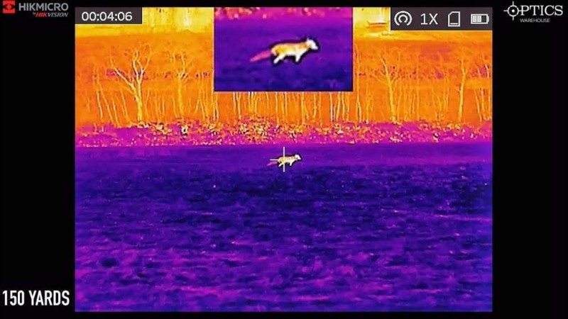 Hikmicro Thunder Pro TQ50 Smart Thermal Imaging Scope (50 Hz 50mm 640x512)