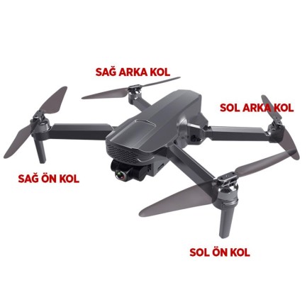 HOSHI XIL 011 Drone İçin Sağ Ön Motor Kolu Arm - Thumbnail