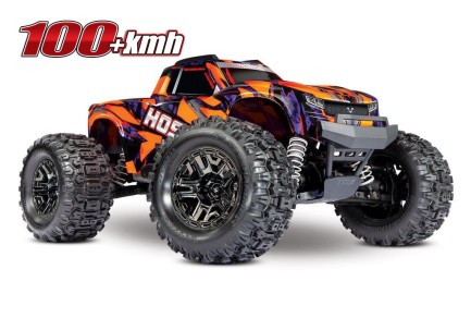 TRAXXAS - Traxxas Hoss 4X4 VXL 3S 4WD Brushless RTR 1/10 TQi & TSM Elektrikli Rc Model Araba Turuncu