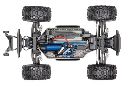 Traxxas Hoss 4X4 VXL 3S 4WD Brushless RTR 1/10 TQi & TSM Elektrikli Rc Model Araba Turuncu - Thumbnail