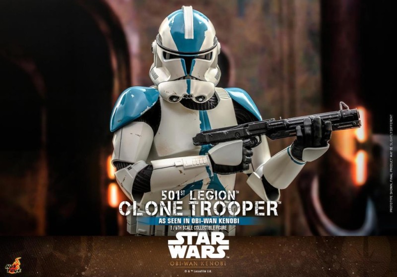 Hot Toys 501st Legion Clone Trooper Sixth Scale Figure 911991 TMS092 Star Wars / Obi-Wan Kenobi