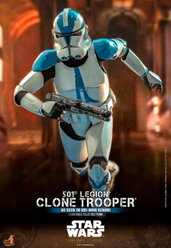 Hot Toys 501st Legion Clone Trooper Sixth Scale Figure 911991 TMS092 Star Wars / Obi-Wan Kenobi