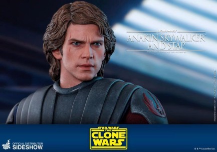 Hot Toys Anakin Skywalker and STAP Sixth Scale Figure Set - TMS20 906795 - The Clone Wars - Thumbnail