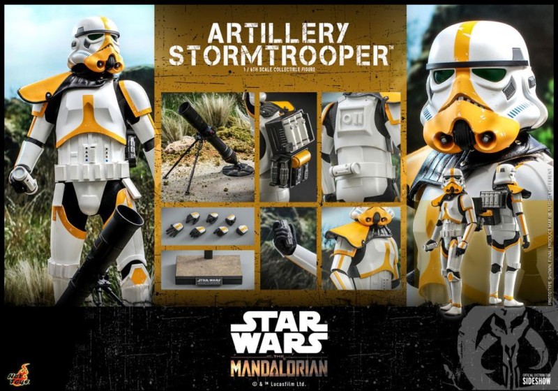 Hot Toys Artillery Stormtrooper Sixth Scale Figure TMS47 908285 / Star Wars / The Mandalorian