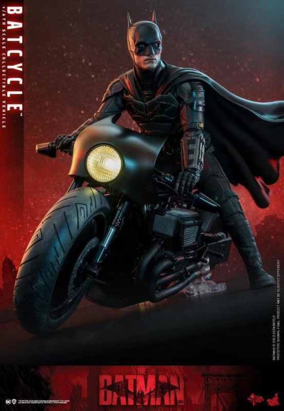 Hot Toys Batcycle Sixth Scale Accessory 910637 MMS642