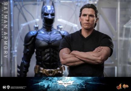 Hot Toys Batman Armory with Bruce Wayne Sixth Scale Collectible Set 911374 MMS702 DC Comics / The Dark Knight Rises (ÖN SİPARİŞ) - Thumbnail