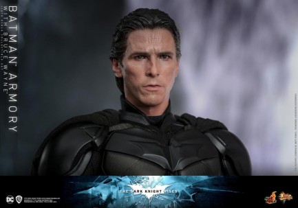 Hot Toys Batman Armory with Bruce Wayne Sixth Scale Collectible Set 911374 MMS702 DC Comics / The Dark Knight Rises (ÖN SİPARİŞ) - Thumbnail