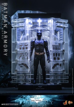 Hot Toys Batman Armory with Bruce Wayne Sixth Scale Collectible Set 911374 MMS702 DC Comics / The Dark Knight Rises (ÖN SİPARİŞ) - Thumbnail