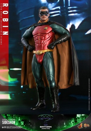 Hot Toys Batman (Sonar Suit) & Robin Sixth Scale Figure Set - 904950 & 904951 - MMS593 & MMS594 - DC Comics / Batman Forever - Thumbnail