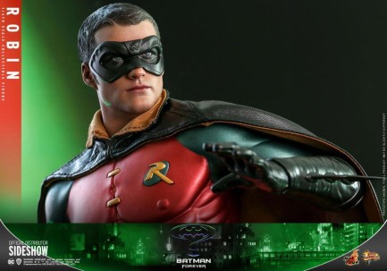 Hot Toys Batman (Sonar Suit) & Robin Sixth Scale Figure Set - 904950 & 904951 - MMS593 & MMS594 - DC Comics / Batman Forever - Thumbnail