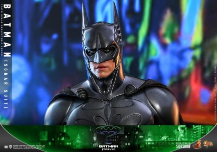 Hot Toys Batman (Sonar Suit) & Robin Sixth Scale Figure Set - 904950 & 904951 - MMS593 & MMS594 - DC Comics / Batman Forever - Thumbnail