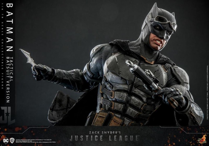 Hot Toys Batman (Tactical Batsuit Version) Sixth Scale Figure - 911795 TMS085 - DC Comics / Zack Snyder’s Justice League