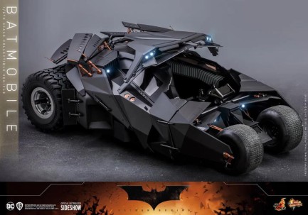 Hot Toys Batmobile Sixth Scale Figure Accessory 908080 - DC Comics / Batman Begins Movie Masterpiece Series MMS596 - Thumbnail