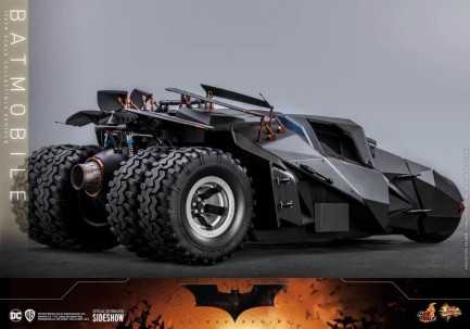 Hot Toys Batmobile Sixth Scale Figure Accessory 908080 - DC Comics / Batman Begins Movie Masterpiece Series MMS596 - Thumbnail