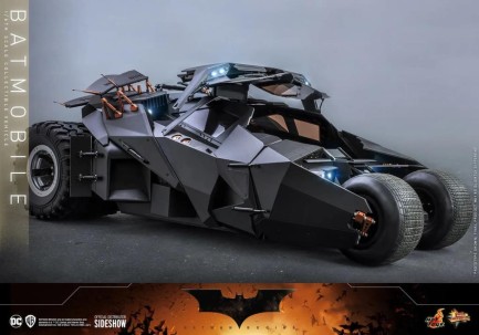 Hot Toys Batmobile Sixth Scale Figure Accessory 908080 - DC Comics / Batman Begins Movie Masterpiece Series MMS596 - Thumbnail