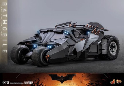 Hot Toys Batmobile Sixth Scale Figure Accessory 908080 - DC Comics / Batman Begins Movie Masterpiece Series MMS596 - Thumbnail