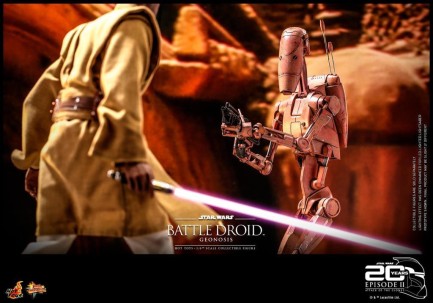 Hot Toys Battle Droid (Geonosis) Sixth Scale Figure - 911038 - Star Wars / Episode II Attack Of The Clones - MMS649 - Thumbnail