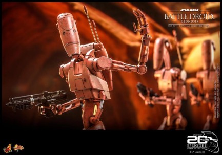 Hot Toys Battle Droid (Geonosis) Sixth Scale Figure - 911038 - Star Wars / Episode II Attack Of The Clones - MMS649 - Thumbnail