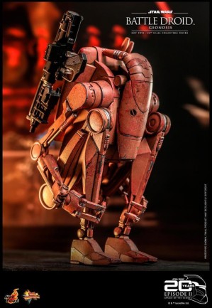 Hot Toys Battle Droid (Geonosis) Sixth Scale Figure - 911038 - Star Wars / Episode II Attack Of The Clones - MMS649 - Thumbnail