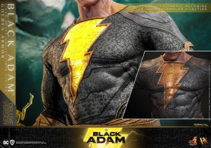 Hot Toys Black Adam Golden Armor (Deluxe Version) Sixth Scale Figure 9118413 DX31 DC Comics / Black Adam - Thumbnail