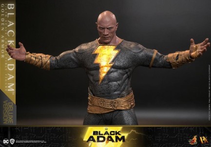 Hot Toys Black Adam Golden Armor (Deluxe Version) Sixth Scale Figure 9118413 DX31 DC Comics / Black Adam - Thumbnail