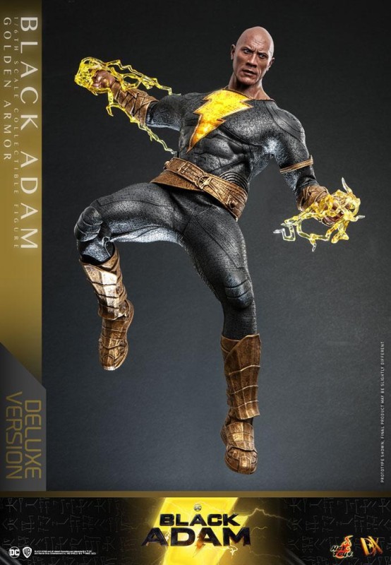 Hot Toys Black Adam Golden Armor (Deluxe Version) Sixth Scale Figure 9118413 DX31 DC Comics / Black Adam