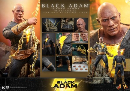 Hot Toys Black Adam Golden Armor (Deluxe Version) Sixth Scale Figure 9118413 DX31 DC Comics / Black Adam - Thumbnail