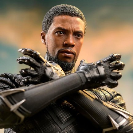 Hot Toys Black Panther (Original Suit) Sixth Scale Figure - 911691 MMS671 - Marvel Comics / Black Panther Legacy - Thumbnail