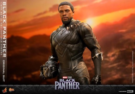 Hot Toys Black Panther (Original Suit) Sixth Scale Figure - 911691 MMS671 - Marvel Comics / Black Panther Legacy - Thumbnail