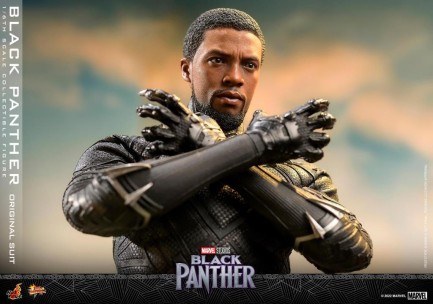 Hot Toys Black Panther (Original Suit) Sixth Scale Figure - 911691 MMS671 - Marvel Comics / Black Panther Legacy - Thumbnail