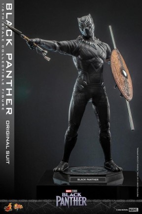 Hot Toys Black Panther (Original Suit) Sixth Scale Figure - 911691 MMS671 - Marvel Comics / Black Panther Legacy - Thumbnail