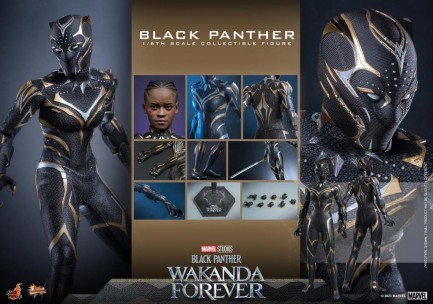 Hot Toys Black Panther (Wakanda Forever) Sixth Scale Figure 911962 MMS675 Marvel / Black Panther Wakanda Forver - Thumbnail