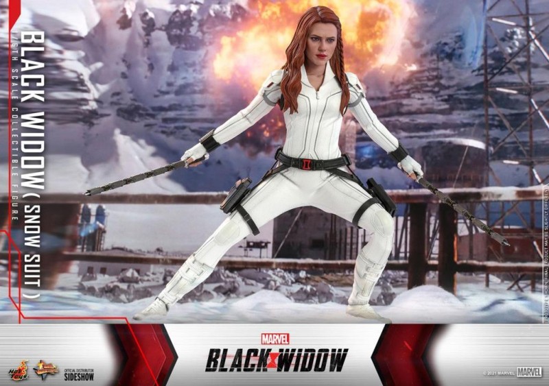 Hot Toys Black Widow (Snow Suit Version) Sixth Scale Figure - 906797 - MMS601 - Marvel Comics / Black Widow