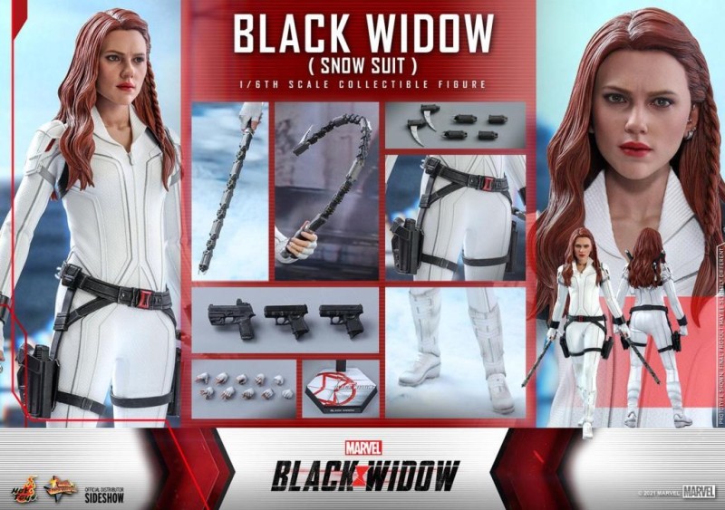 Hot Toys Black Widow (Snow Suit Version) Sixth Scale Figure - 906797 - MMS601 - Marvel Comics / Black Widow