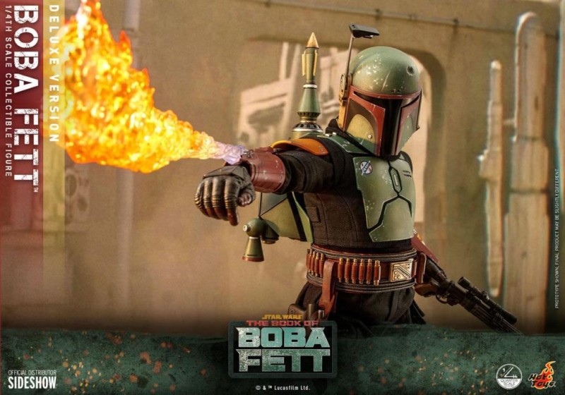 Hot Toys Boba Fett (Deluxe Version) Quarter Scale Figure - 9103332 - Star Wars / The Book of Boba Fett 